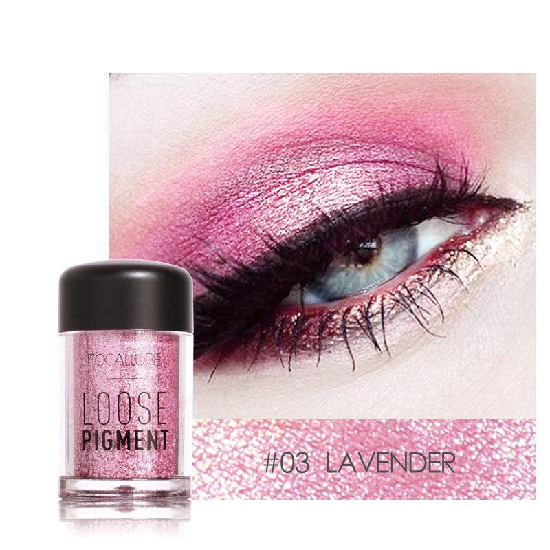 Colorful Pearlescent Glitter Eye Shadow.
