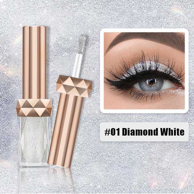 Monochrome Liquid Eye Shadow A Drop Of Tears Highlight Pearl Color Eye Shadow Makeup.