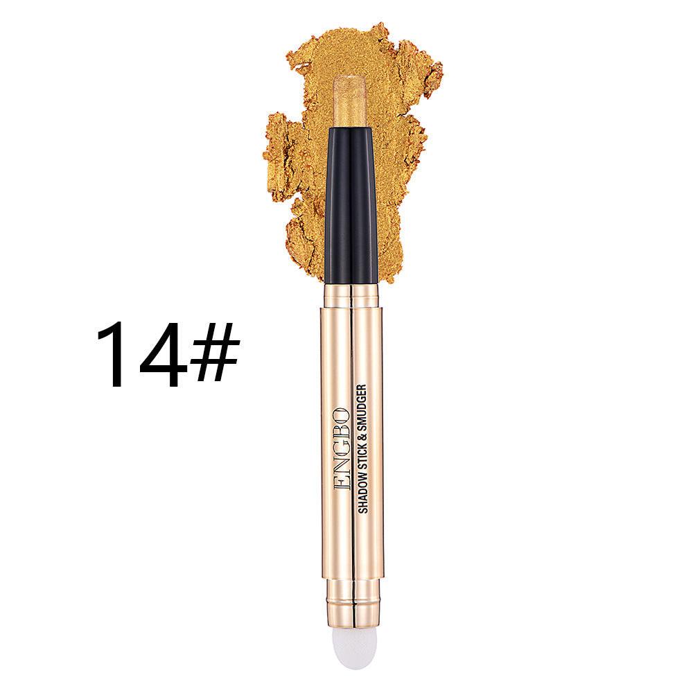 Double-ended Monochrome Non-smudge Eyeshadow Pencil.