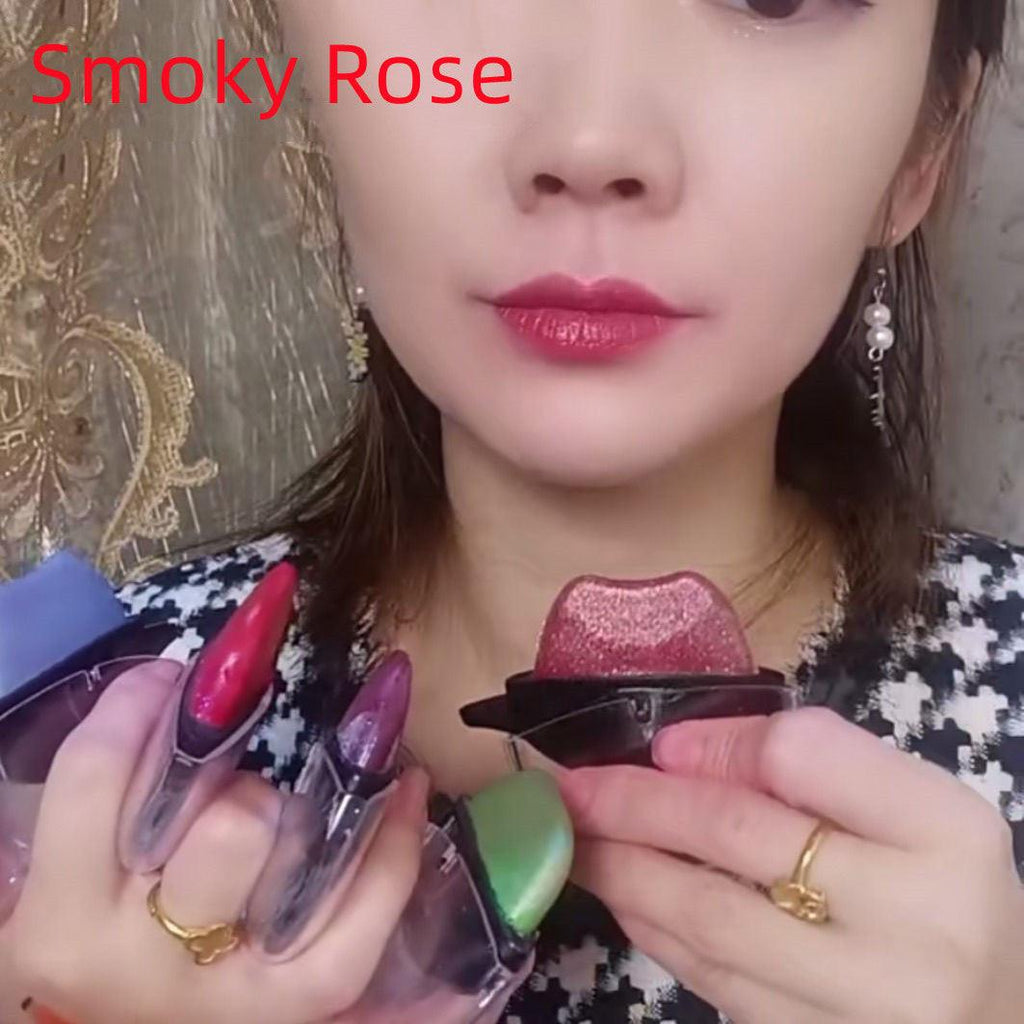 Lazy Lipstick One Kiss Molded Waterproof Moisturizing Moisturizer.