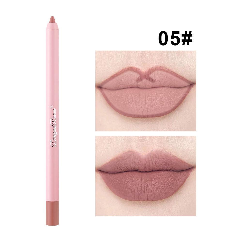 Lip Liner Waterproof Matte Finish Cameo Brown Hook Line Lip Lipstick Pen.