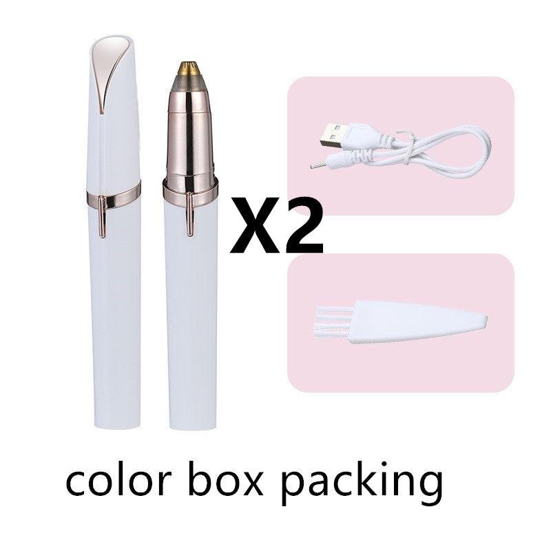 Eyebrow Epilator Maquiagem Profissional Completa Trymer Do Brwi Eye Brow Trimmer For Rasoir Visage Femme Make Up Eye Brow Shaper.