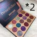 Beauty Glazed 15 Color Sequins Eye Shadow.