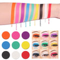 9-Color Matte And Metallic Glitter Eyeshadow Palette.