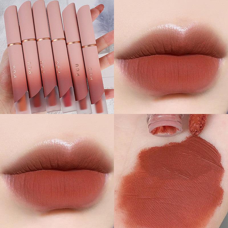 Lip And Cheek Blush Matte Non-Stick White.