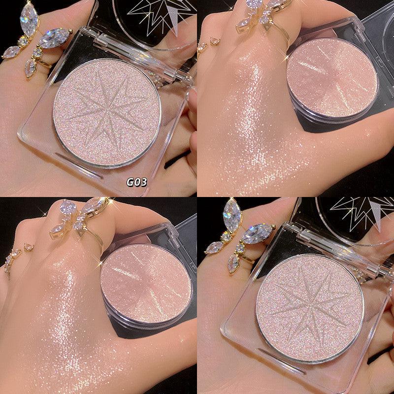 High Gloss Powder Blusher Diamond Slim And Shiny.