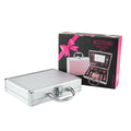 Lip gloss and mascara cosmetic set.