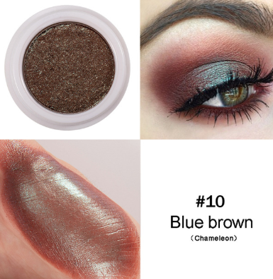 Makeup mashed potatoes eyeshadow.