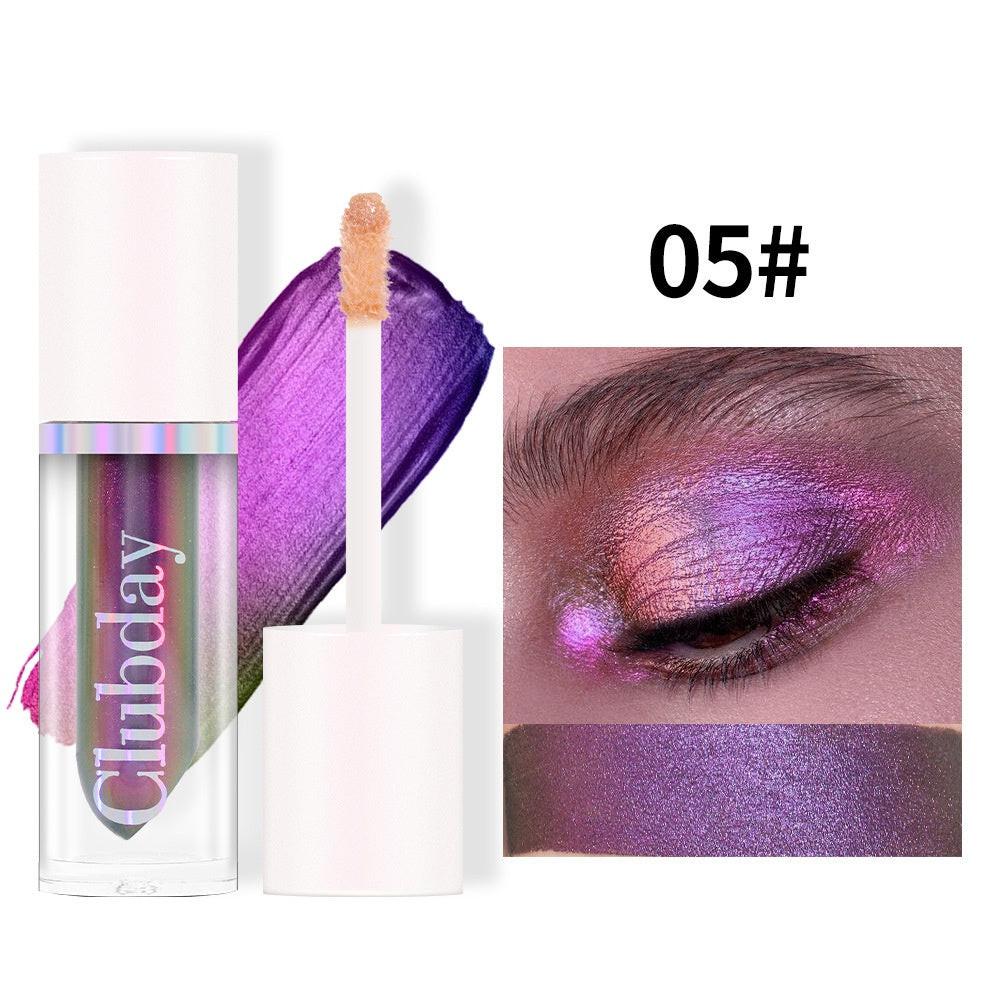 Makeup Monochrome Polarized Flashing Liquid Eye Shadow Chameleon Stage Makeup.