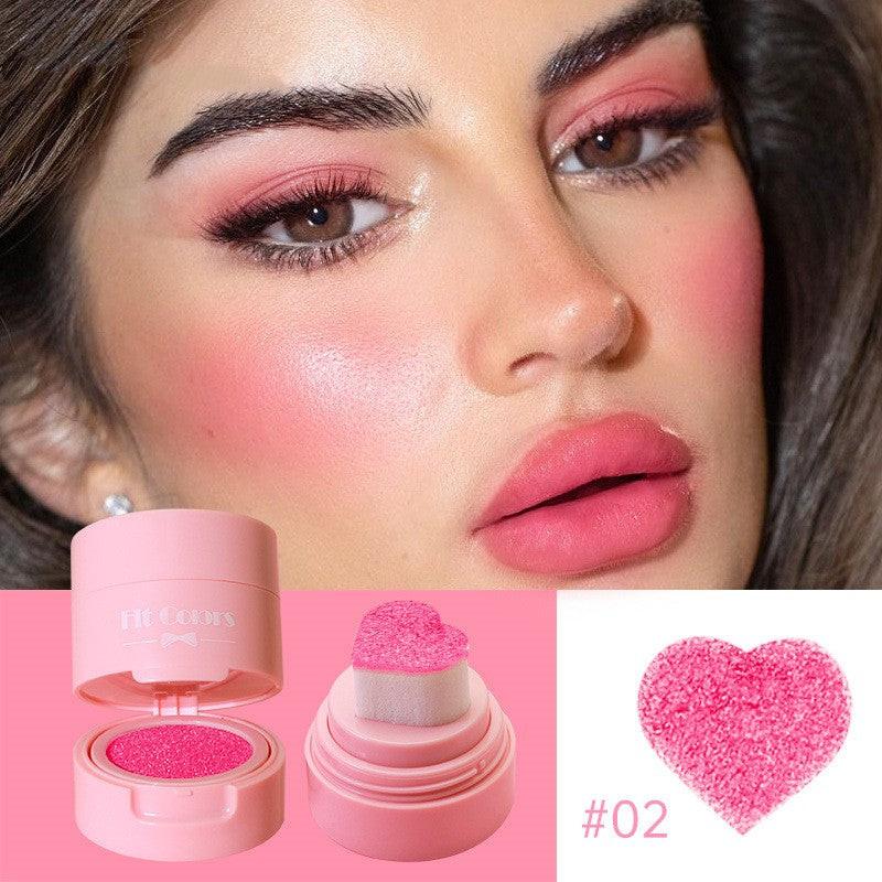 6 Color Love Air Cushion Blusher Seal Repair Liquid Blush.
