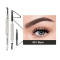 Sky Silver Tube Eyebrow Pencil Double Head Is Not Easy Dizzy Not Easy To Take Off.