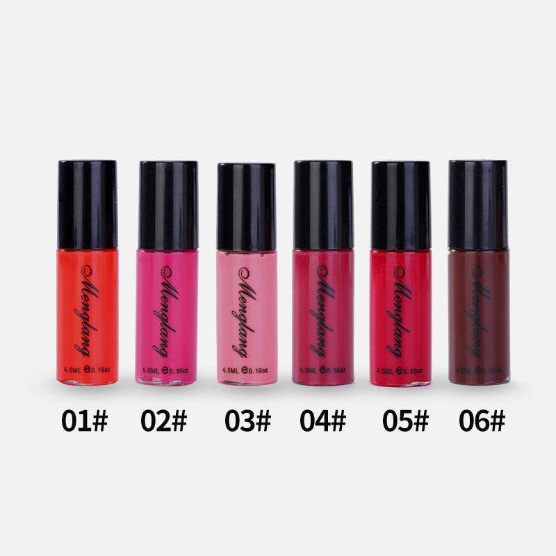 Color Development Shiny Lip Glaze Waterproof Lip Gloss Moisturizing.