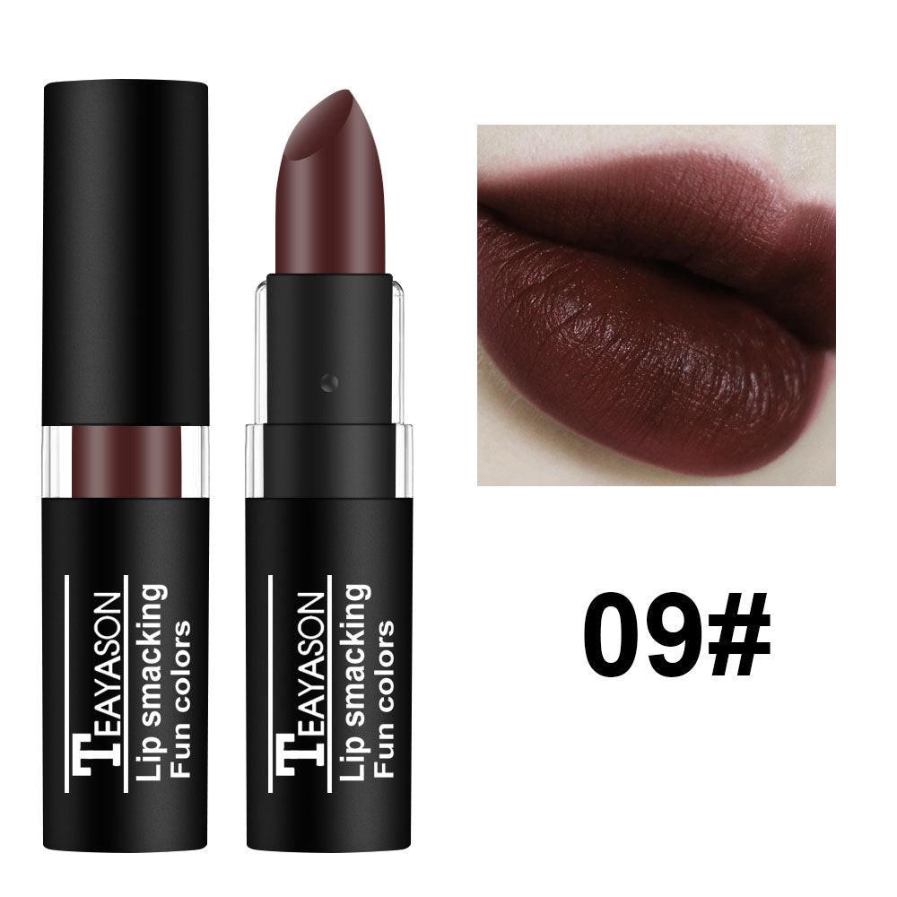 Dark Lipstick White Nude Color Vampire Halloween Creative Makeup Retro.