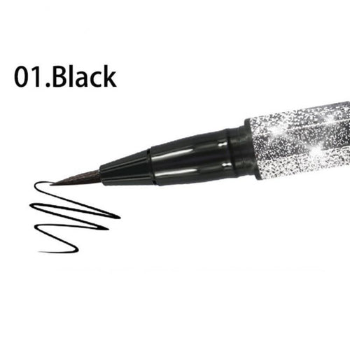 Starry Sky Eyeliner Waterproof Sweat-proof Long Lasting Non Smudge Hard Head.