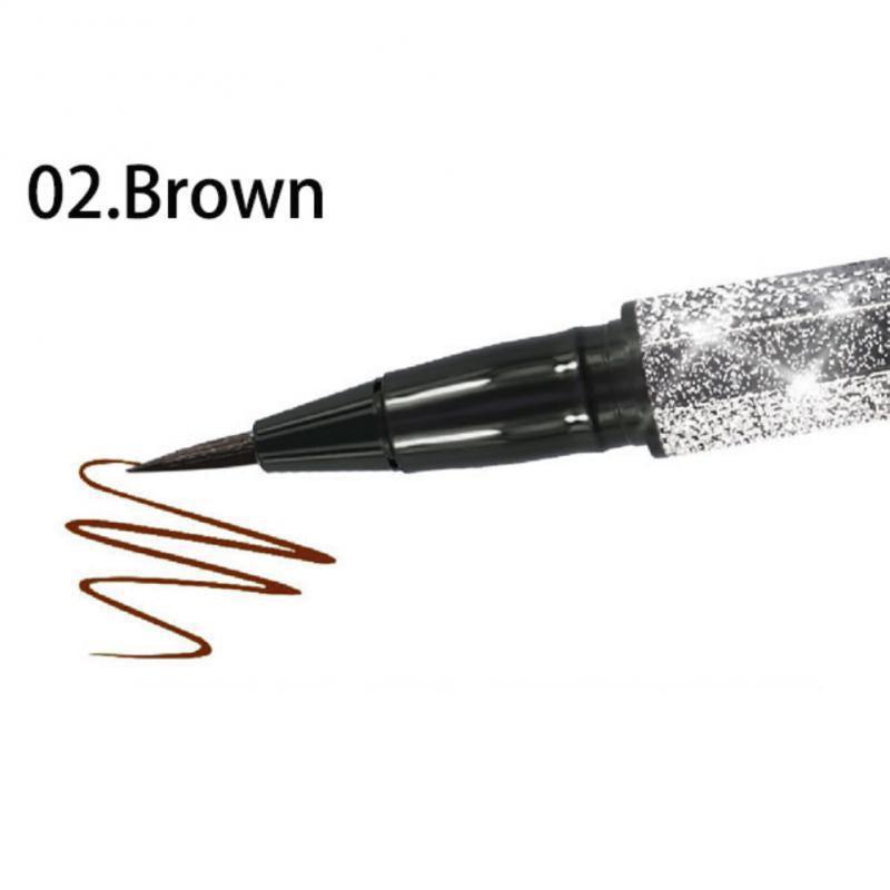 Starry Sky Eyeliner Waterproof Sweat-proof Long Lasting Non Smudge Hard Head.