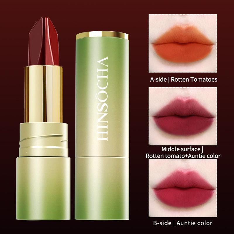 Velvet Fog No Stain On Cup Three-color Lipstick Matte.