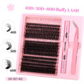 Segment Single Cluster DIY False Eyelashes Extension Suit.