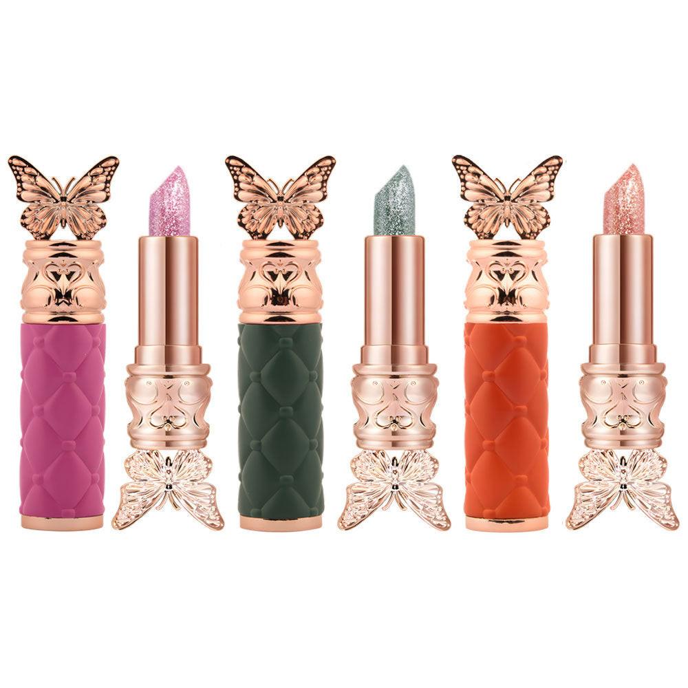 Pearlescent Color-changing Moisturizing Lip Balm.