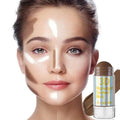 Highlight Contour Stick Outline Shading Powder Three-dimensional Brightening Crouching Silkworm Face Blusher.