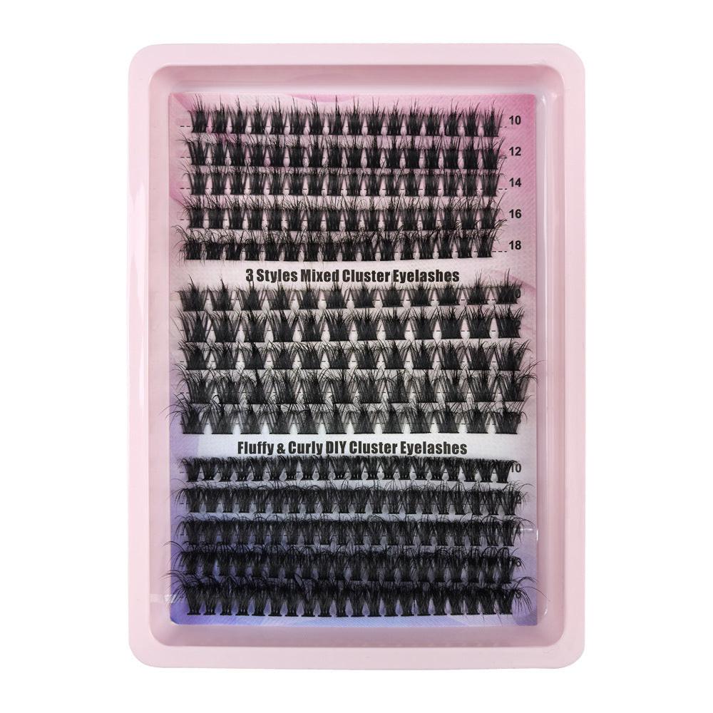 Creative Large Capacity Messy Eyelash Mixed