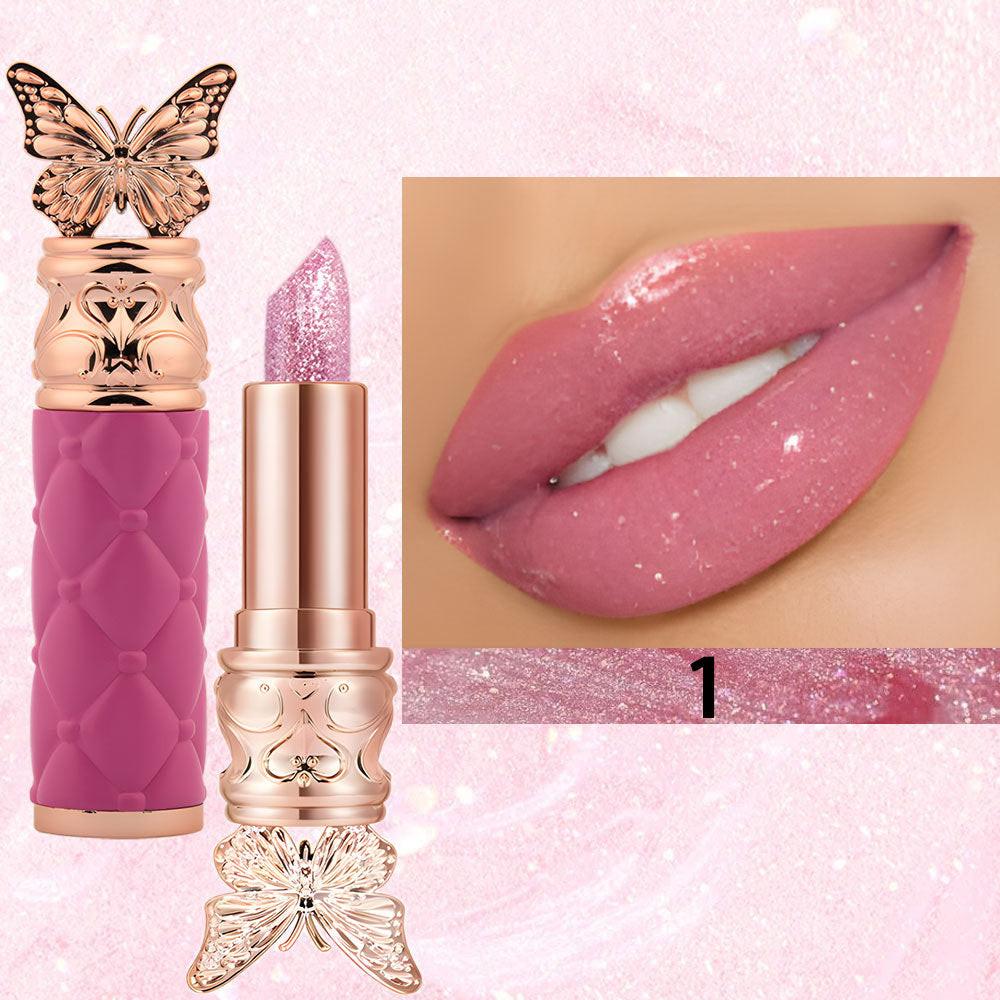 Pearlescent Color-changing Moisturizing Lip Balm.