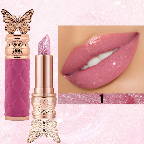 Pearlescent Color-changing Moisturizing Lip Balm.
