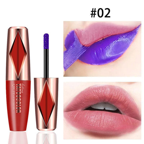 Long Lasting Waterproof Matte Tear And Pull Lipstick Popular.