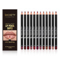 12 Color Matte Lipstick Lip Liner Suit.