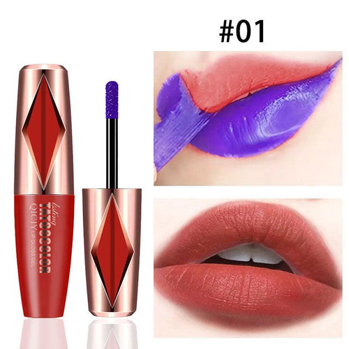 Long Lasting Waterproof Matte Tear And Pull Lipstick Popular.