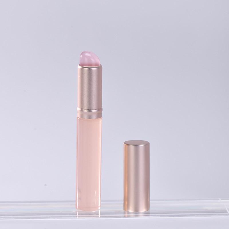 Silicone Lip Brush Lipstick Round Head Portable Blooming.