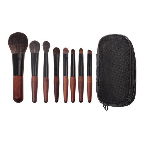 Mini Makeup Brush Suit Portable Travel.