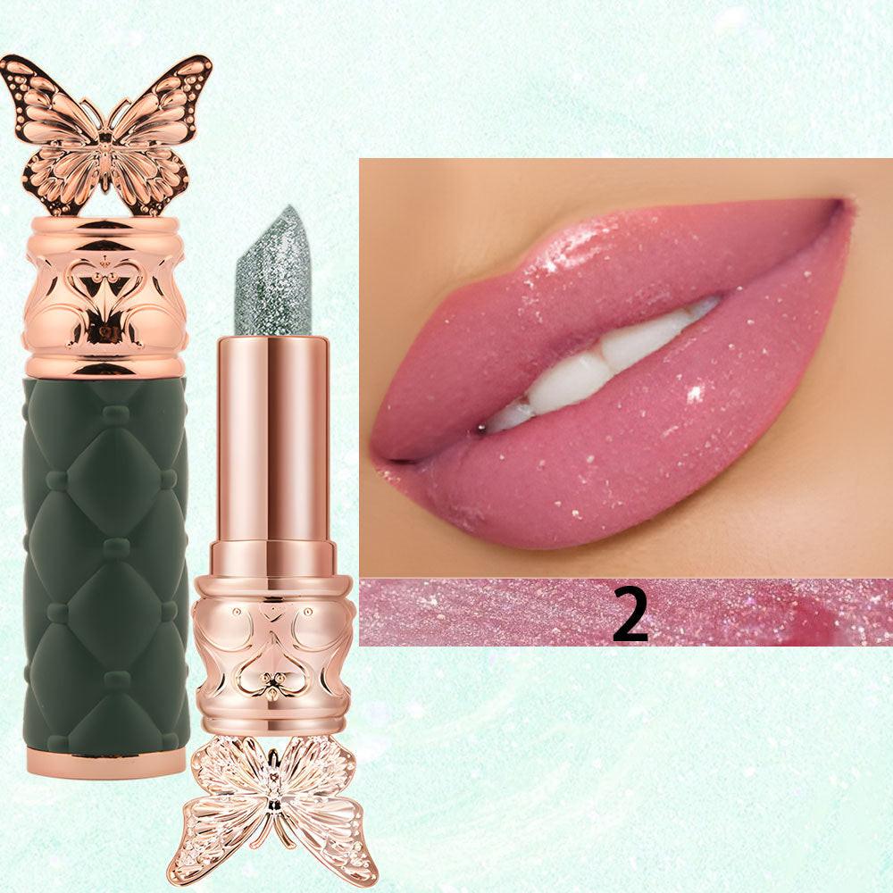 Pearlescent Color-changing Moisturizing Lip Balm.
