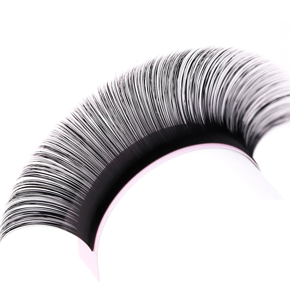 RUJADE Cashmere Individual Lash Extensions Matte Black 6-20mm Short/Long Lash 0.03 .05 Soft Velvet Korean Silk Eyelash Extension