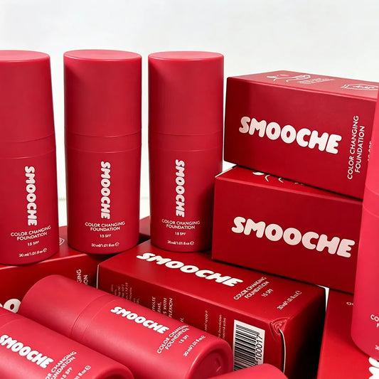 New SMOOCHE Skin Tone Adaptive Color Changing Liquid Foundation Lasting Lightweight Hydrating Natural Skin Tone Facial Cosmetics