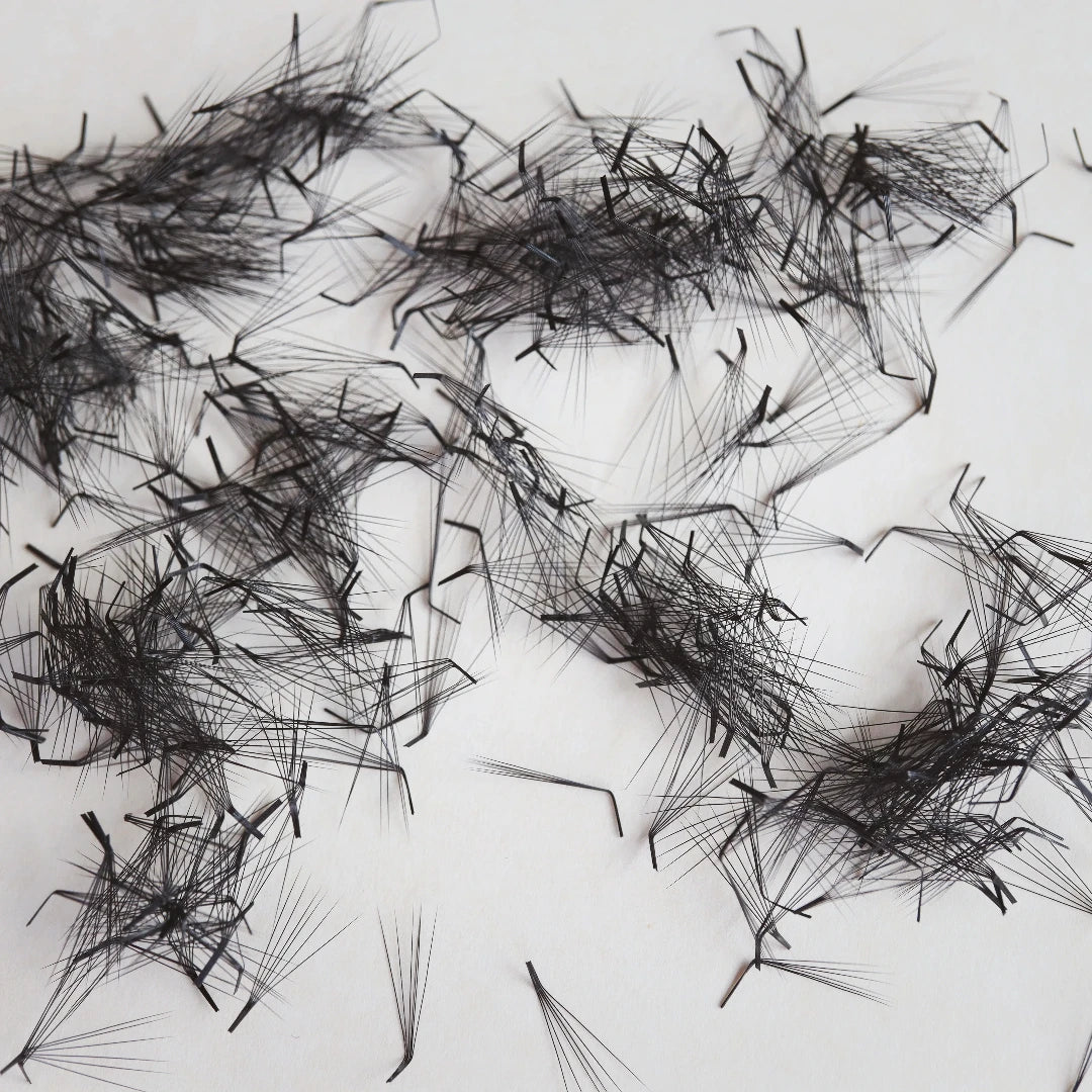 L M 500 Fans Lashes Korean Loose Premade Volume Bundles Eyelashes  Fake Promade Clusters 6D Cilia Fan For  Eyelash Extension
