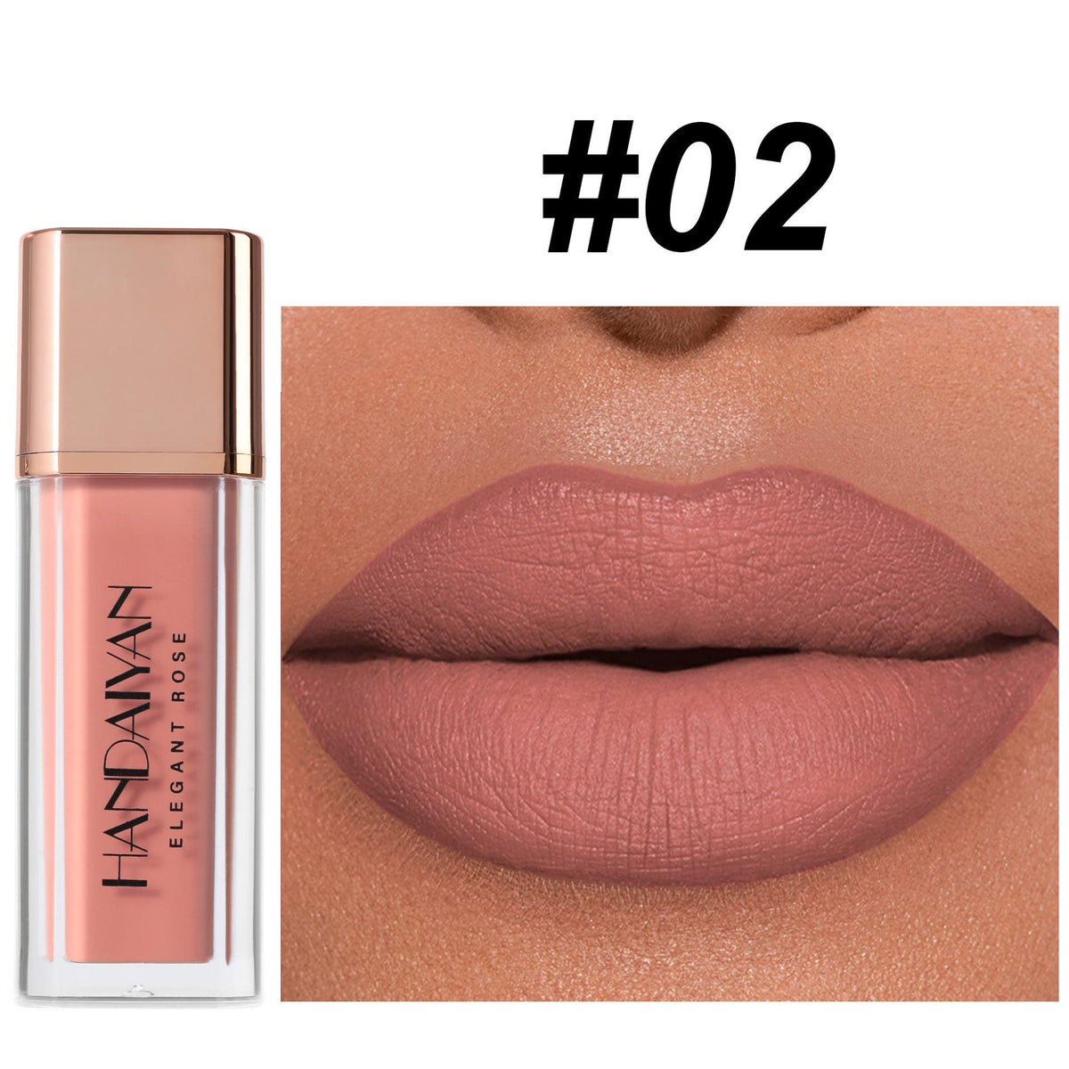 Lip Gloss Quick-drying 8 Colors No Stain On Cup Does Not Fade.
