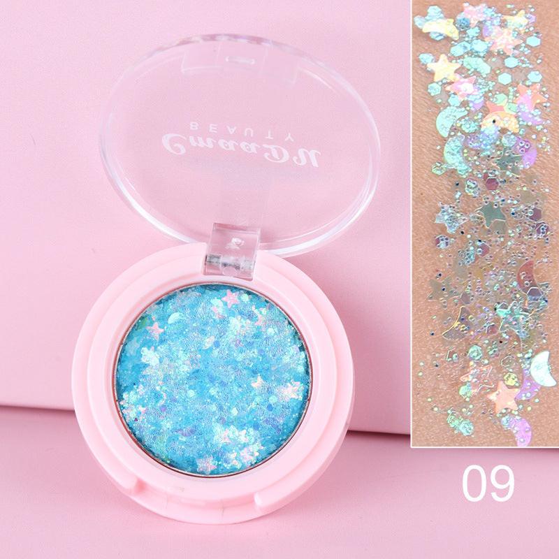 Monochrome Glitter Powder Sequin Eyeshadow.