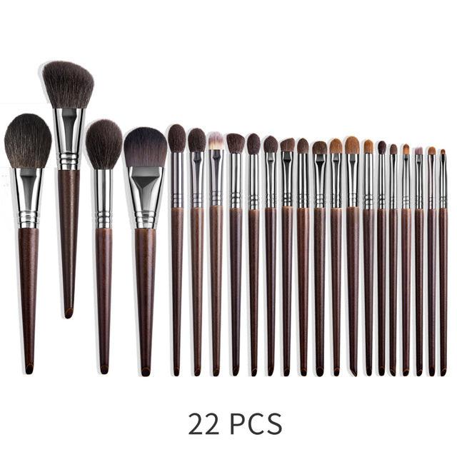 Natural Makeup Brushes Set Eyeshadow Make Up Brush Goat.