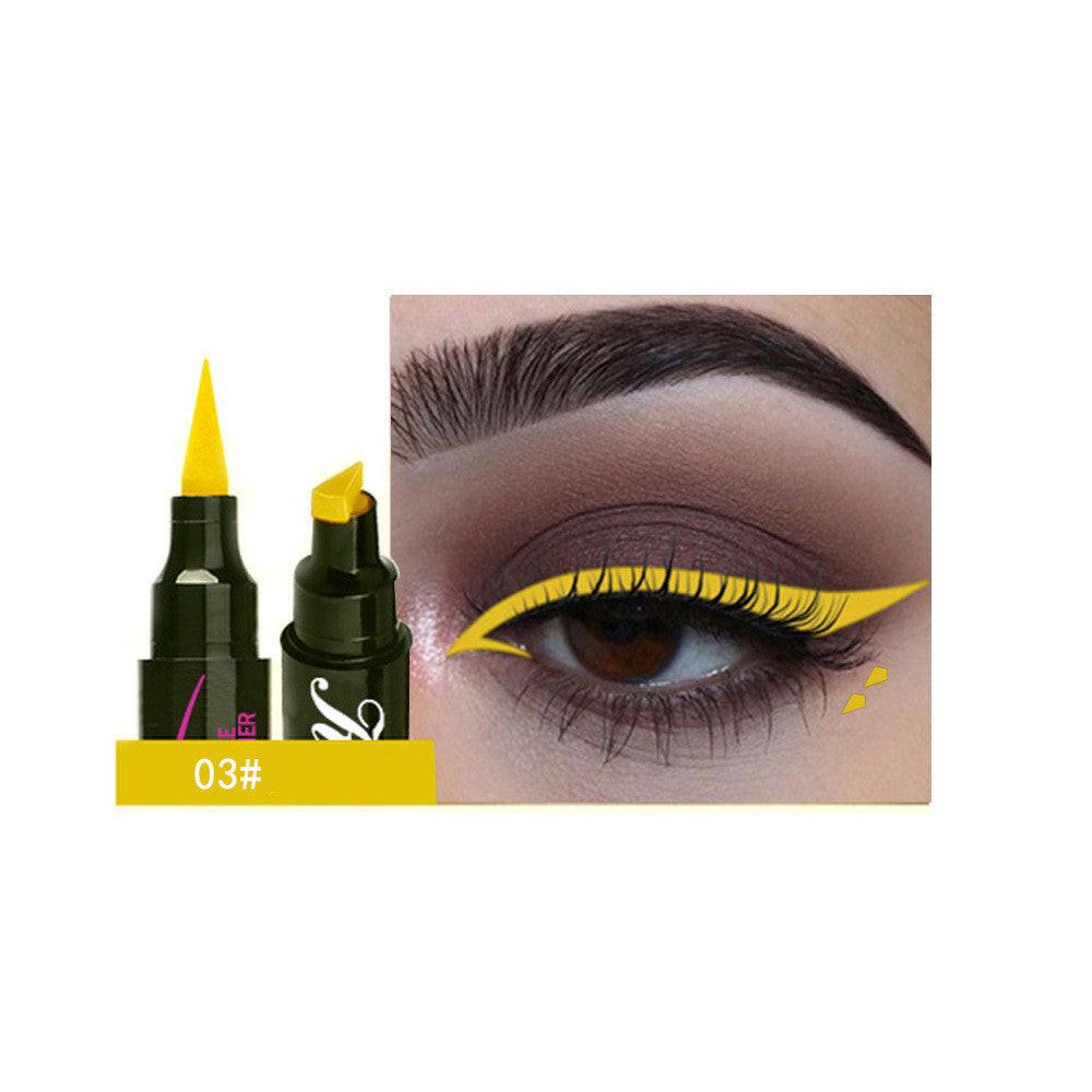 Seal Liquid Eyeliner Pen For Long-lasting Waterproof And No Smudging.