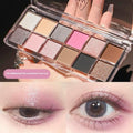 Eye Shadow Plate Earth Color Waterproof.