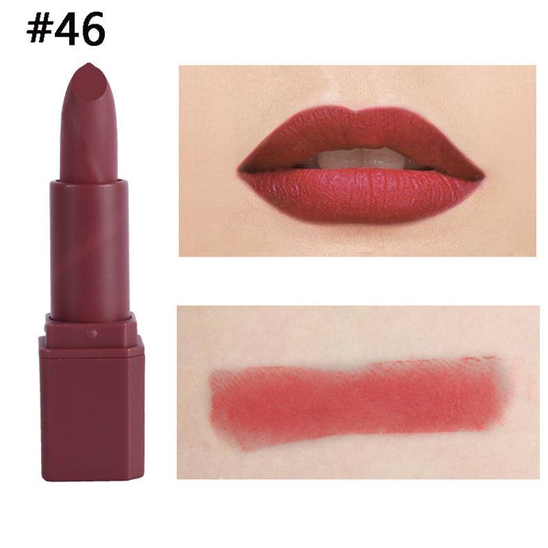 Square Tube Matte Lipstick Matte Square Tube Lip Makeup.
