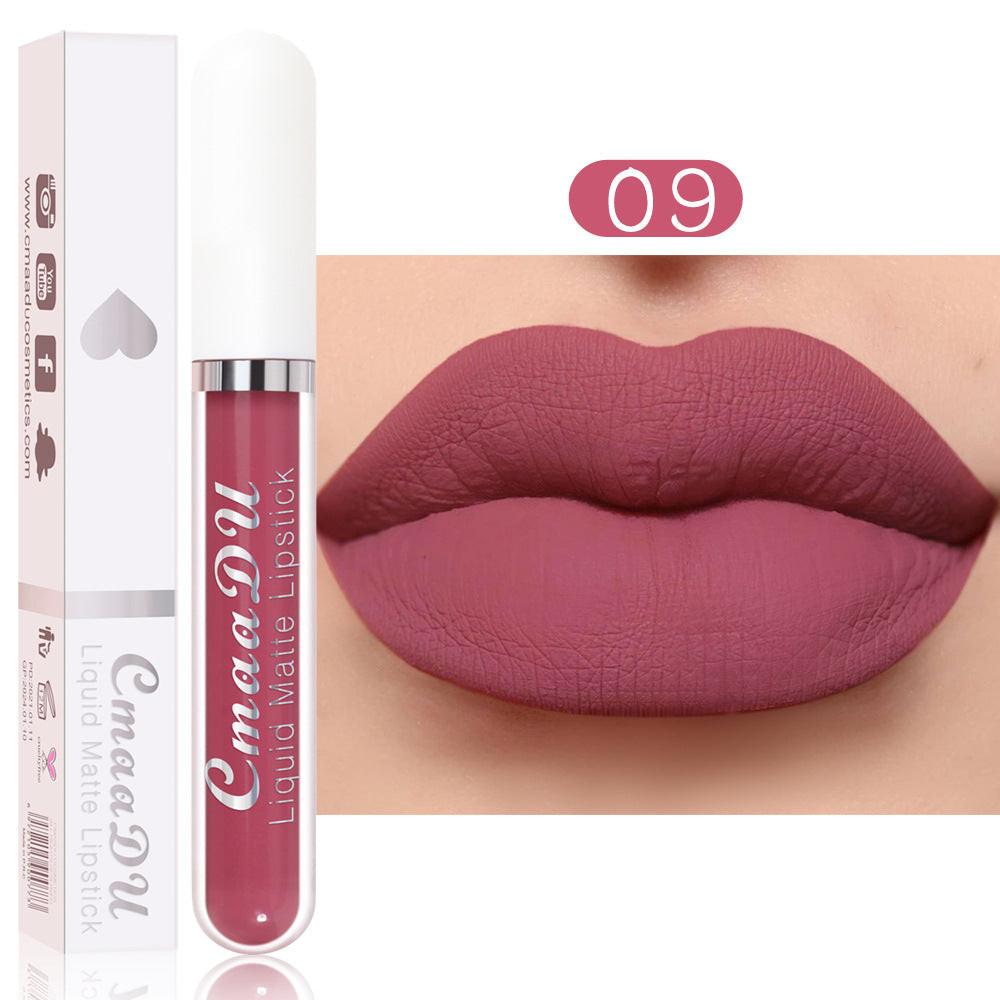Matte Non-stick Cup Waterproof Long-lasting Lip Gloss.