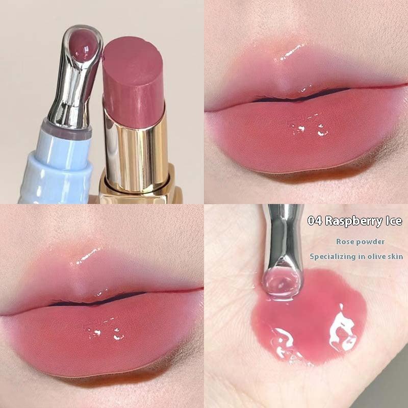 Long Lasting Nourishing Moisturizing Lip Mirror Water Light No Stain On Cup Lip Gloss.
