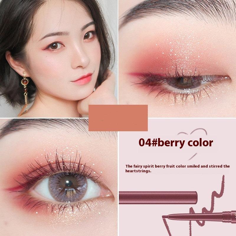 Heartbeats Color Eyeliner Ultra-fine Waterproof Sweat-proof Not Smudge Eye Shadow Pen.