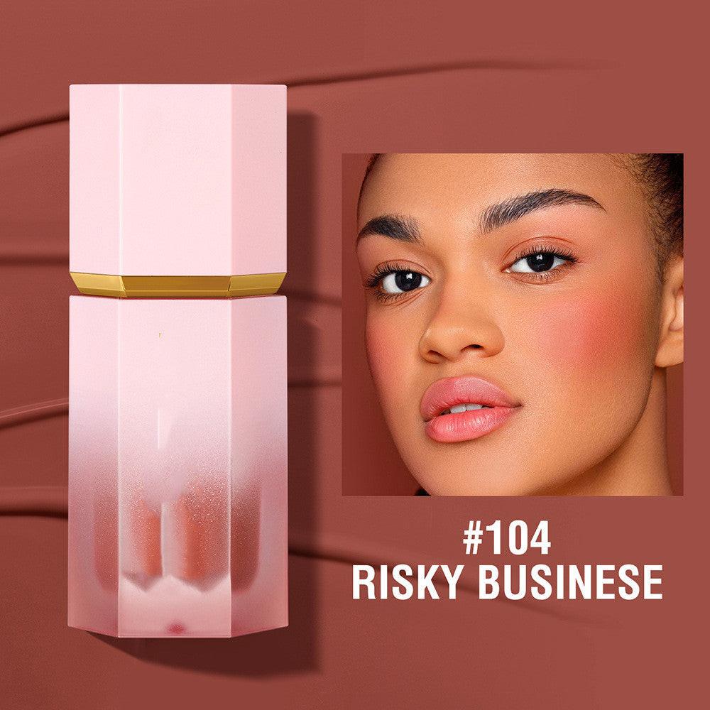 Colorful Liquid Powder Blusher For Beautifying And Brightening.