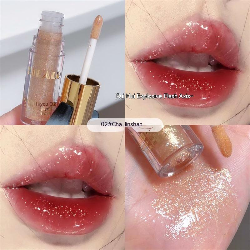 Transparent Lip Gloss Water Light Lipstick Cream Pure Desire.