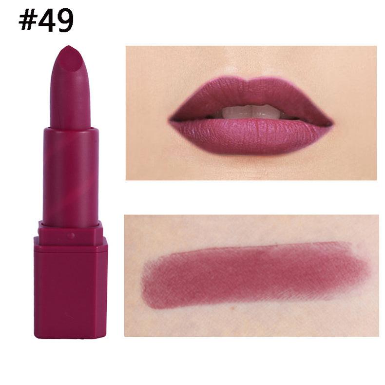 Square Tube Matte Lipstick Matte Square Tube Lip Makeup.
