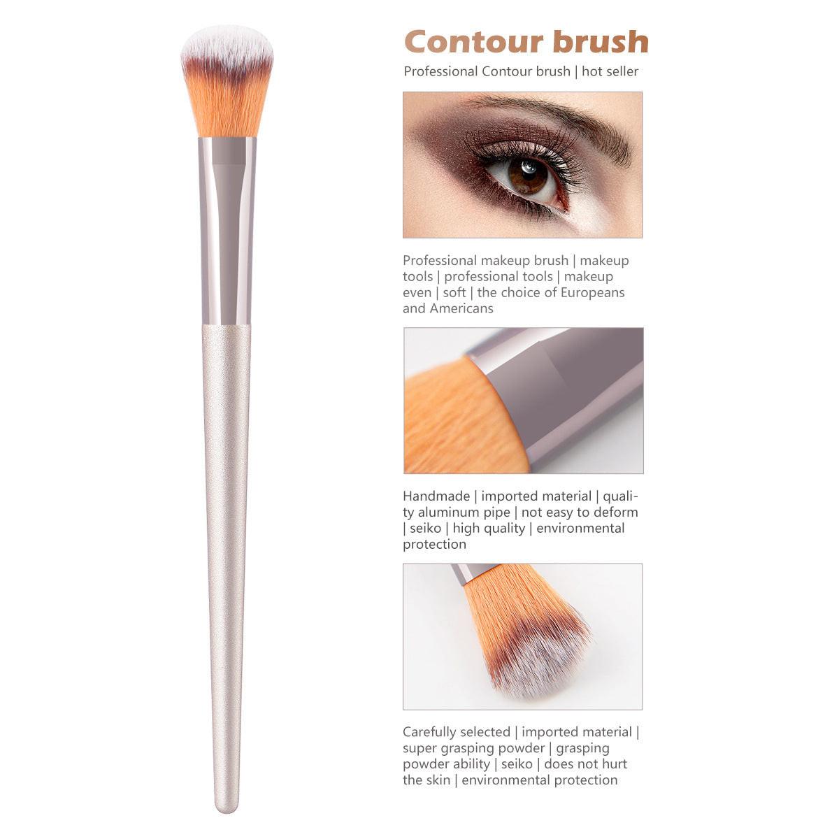 Single Finger Belly Shading Brush Makeup Brush Tool.