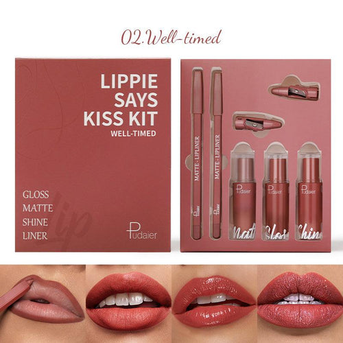 Lip Liner Suit Matte Water Light Pearlescent.