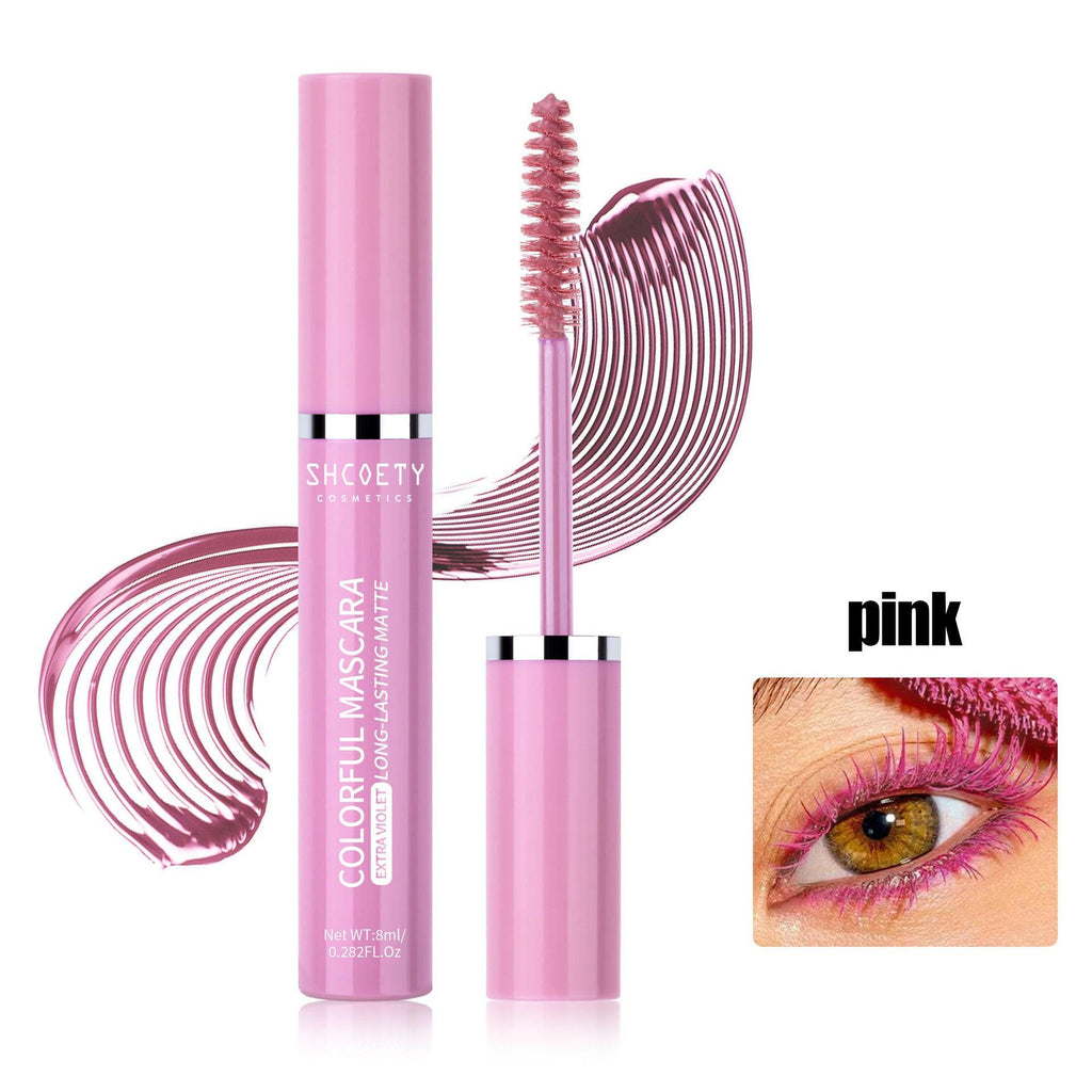 Color Mascara Waterproof Not Smudge Long Thick.